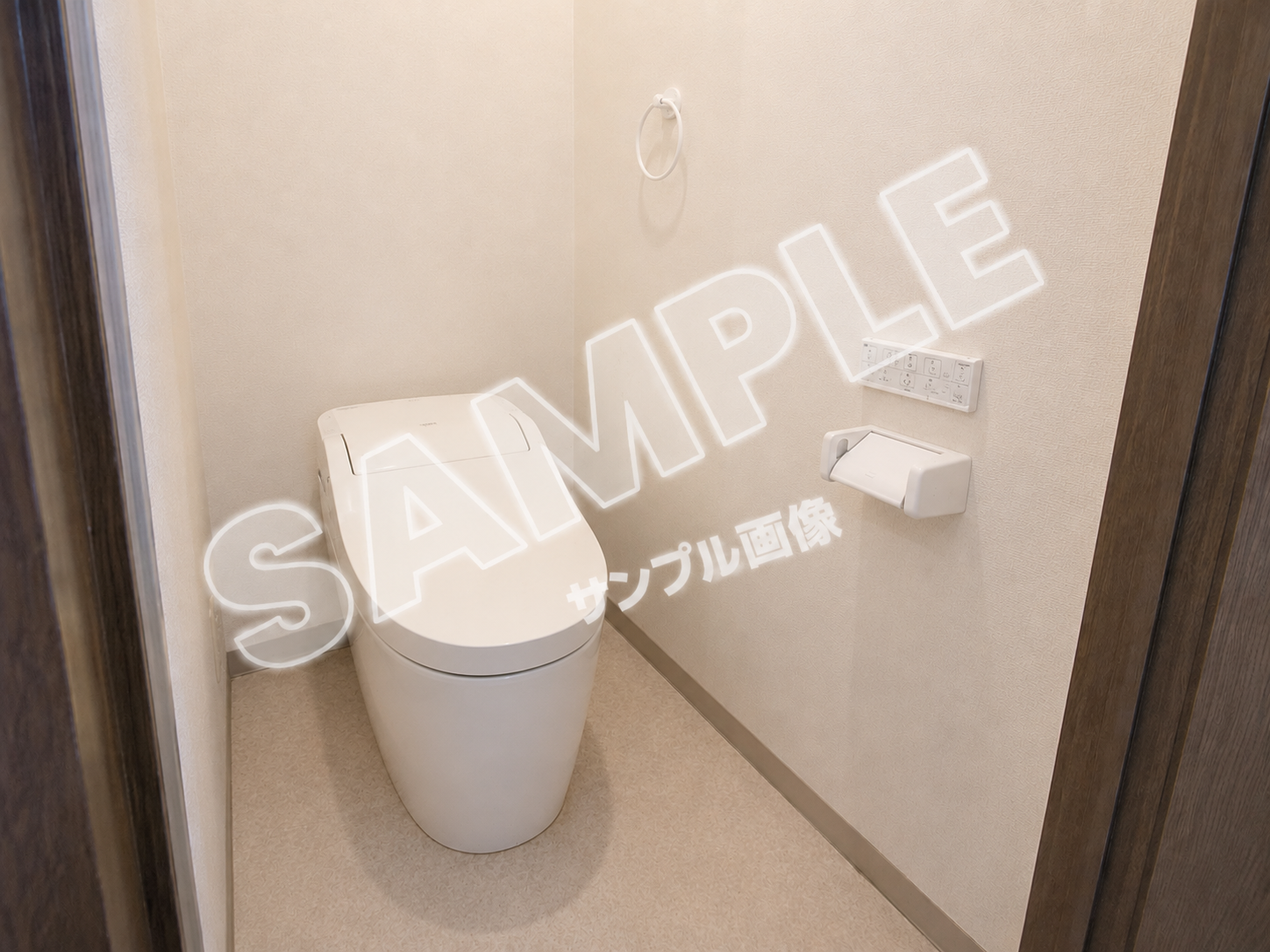 【新宿区トイレ交換の施工後】