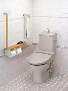 TOTO 組み合わせ便器(壁排水/排水高さ148・手洗付)　CS670BP/SH671BA