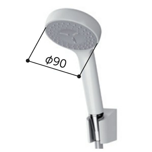 TBV03401J1のシャワーヘッドサイズ