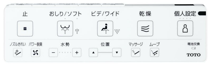 TCF4744のリモコン
