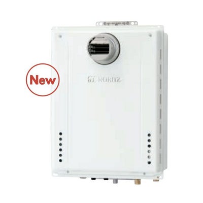 ノーリツの前方排気タイプガス給湯器GT-2470SAW-T-1