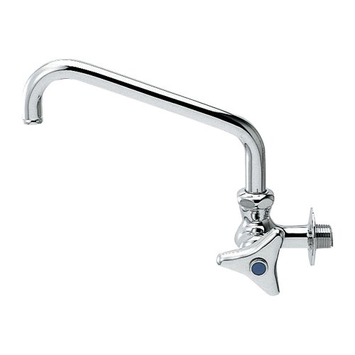 新型横形スワン水栓